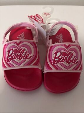 NEW Barbie Pink Toddler Girls Sandals Size 5T NWT